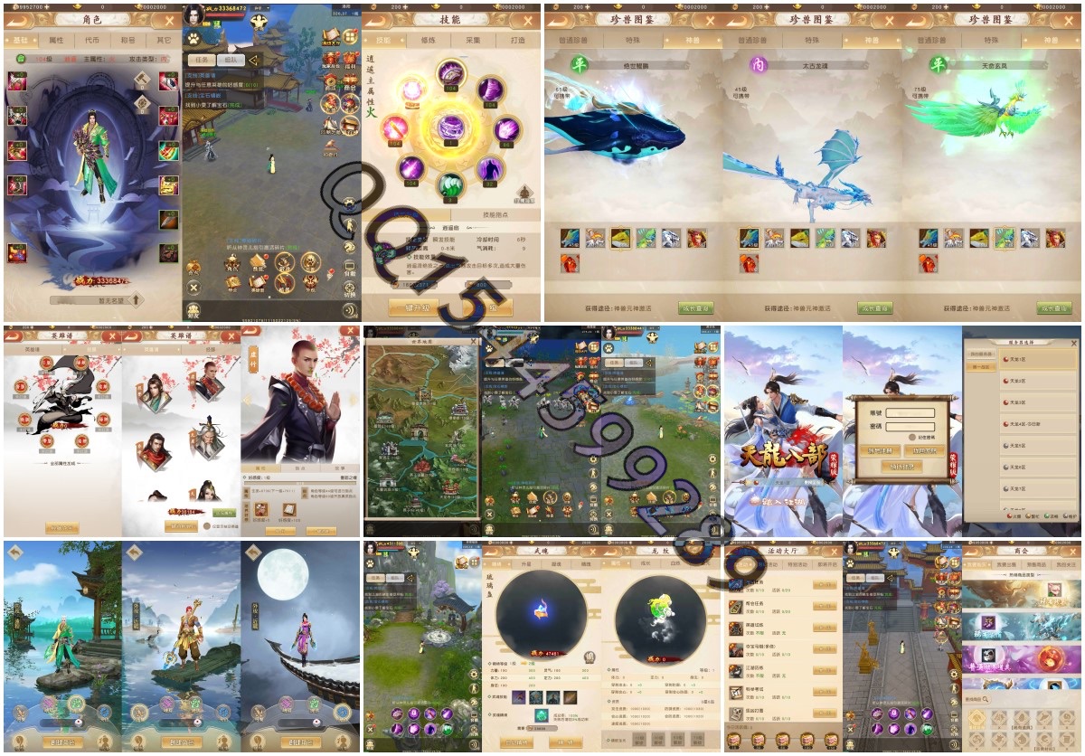 3D竖版手游-天龙荣耀-jp8